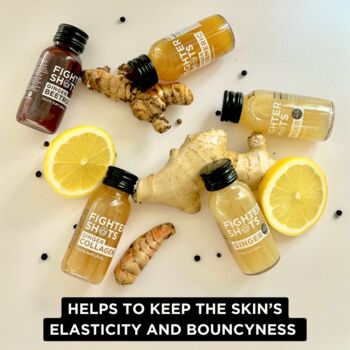 Ginger + Marine Collagen Shots Case Of 12, 6 of 8