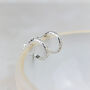 Sterling Silver Everyday Hoops Light Leopard Print, thumbnail 1 of 3