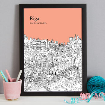 Personalised Riga Print, 3 of 9