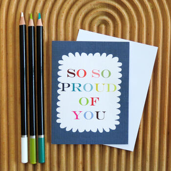 Mini Proud Of You Card, 3 of 5