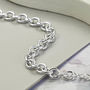 Sterling Silver Belcher Link Bracelet, thumbnail 2 of 3