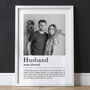 Personalised Husband Print, Gift For Husband, thumbnail 1 of 6