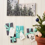 Wooden Forest Personalised Initial Advent Calendar, thumbnail 8 of 10
