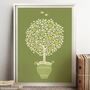 Gift For Grandparents ‘Personalised Family Tree Print’, thumbnail 11 of 12