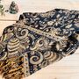 Vintage Paisley Woven Throw Blanket Or Oversized Scarf, thumbnail 6 of 12