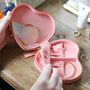 Personalised 'My Lobster' Heart Travel Jewellery Case, thumbnail 5 of 7