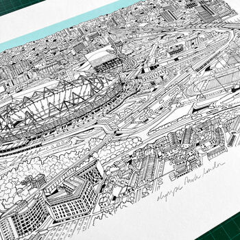 Olympic Park London, Limited Edition Screen Print, 4 of 6