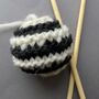 Christmas Bauble Garland Chunky Knitting Kit, thumbnail 2 of 7