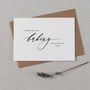 'Thank You For Baking Our Beautiful Cake' Wedding Card, thumbnail 1 of 2