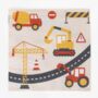 Construction Site Paper Napkins, thumbnail 1 of 2