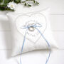 Personalised Wedding Ring Pillow, thumbnail 2 of 12