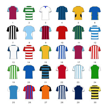 Personalised Football Team Print, 4 of 6