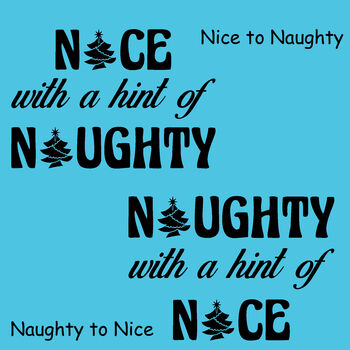 Personalised Nice/Naughty Christmas Babygrow/T Shirt, 9 of 11