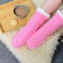 Personalised Cable Knit Slipper Socks, thumbnail 4 of 6