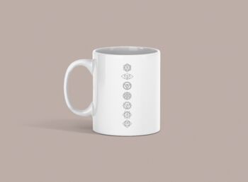 Chakras Mug 11 Oz, 4 of 6