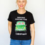 'Driving Gnome' Funny Christmas T Shirt, thumbnail 6 of 7