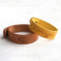 Zodiac Leather Wristband, thumbnail 1 of 9