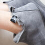 Unisex 100% Natural Sheepskin Slippers In Grey, thumbnail 2 of 5