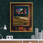 Surreal Window Abstract Landscape Art Print, thumbnail 4 of 5