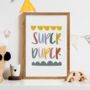 Super Duper Kids Print, thumbnail 1 of 5