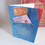 Personalised Pocket Money And Ticket Card, thumbnail 3 of 7