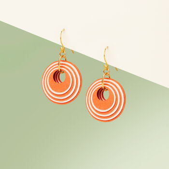 Choose Your Own Colours | Layered Geometric Rectangle Earrings, 9 of 11