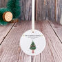 Christmas Ceramic Ornament For A Special Friend, thumbnail 5 of 6