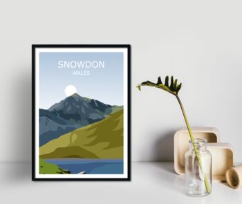 The Three Peaks Challenge Set Of Three Art Prints, 4 of 4