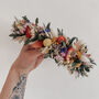 Harlow Dried Flower Crown Wedding Headband, thumbnail 4 of 4