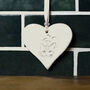 Sketched Cat Hanging Hearts, thumbnail 2 of 8