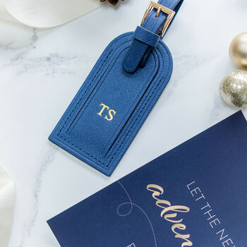 Personalised Real Leather Luggage Tag, 3 of 12