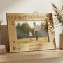 Fathers Day Gifts Engraved Photo Frame 6x4, thumbnail 1 of 7