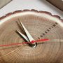 Real Oak Wooden Clock, thumbnail 2 of 3