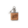'Cheers' Mini Cork Hip Flask Keyring | Celebration | Birthday, thumbnail 2 of 2
