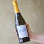 Personalised Vintage Blue Prosecco, thumbnail 1 of 6