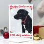 Personalised 'Rosie' Dog Christmas Card, thumbnail 2 of 7