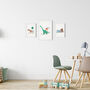 Personalised Triceratops Children's Print, thumbnail 9 of 9