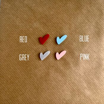 Love You Daddy Mini Acrylic Heart Valentine's Day Card, 2 of 3