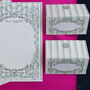 Festive Holly Menu And Place Card Set, thumbnail 8 of 9