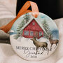 Personalised Christmas Bauble For Grandma Grandparents, thumbnail 1 of 8
