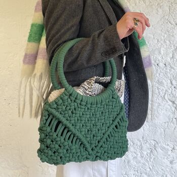 Macramé Chita Bag Kit, 5 of 7