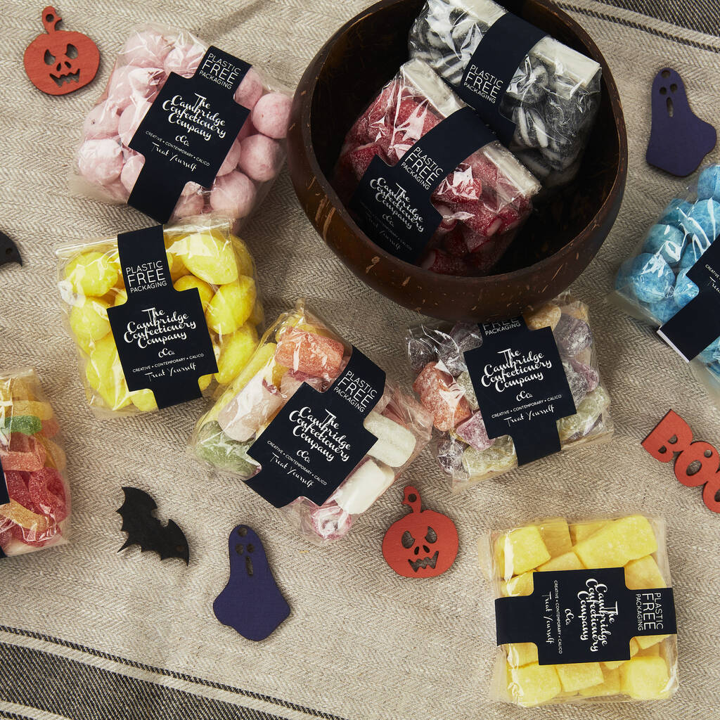 Eco Friendly Halloween 'Trick Or Treat' Sweets Set Eco, 1 of 12