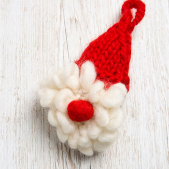 Santas Helpers Baubles Knitting Kit, 7 of 8