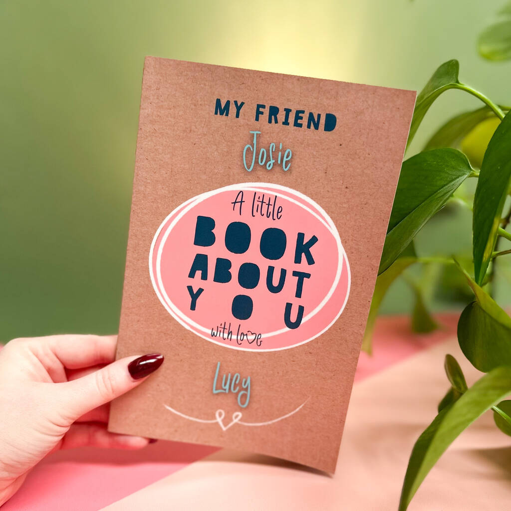 Book　About　Words　Your　FromLucyCo　In　Fill　Personalised　By　With　Friends