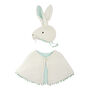 Sherpa Bunny Cape Dress Up, thumbnail 2 of 3