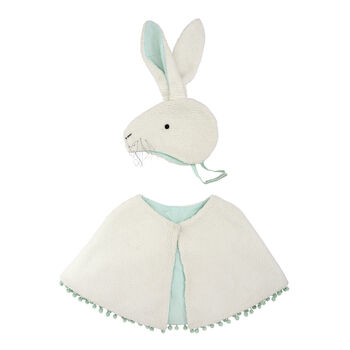 Sherpa Bunny Cape Dress Up, 2 of 3