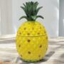 Large Ceramic Pineapple Jar / Storage Bowl, thumbnail 1 of 2