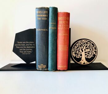 Personalised Bookends With Tree And Owls, 2 of 4