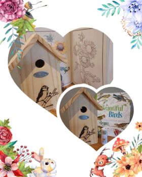 Bird Home And Sunflower Seeds Gift Set, 3 of 7