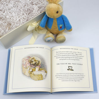 Personalised Peter Rabbit Gift Book And Toy, 6 of 8